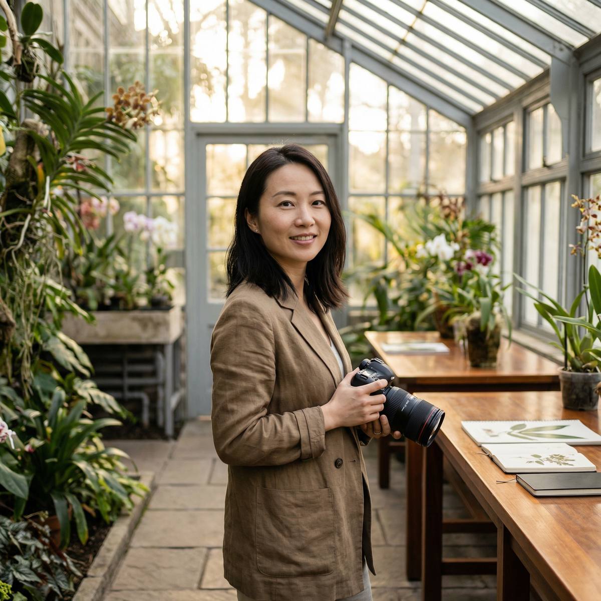 探花视频植物摄影师王晓梅